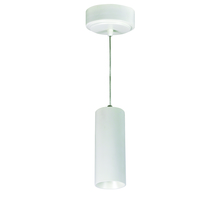 Nora NYLM-2C27XWWLE4A - 2" iLENE Cable Mount Mini Cylinder, 1000lm, 15W, 2700K, White, 120V Triac/ELV/0-10V & 277V 0-10V